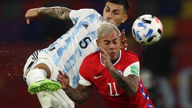Eduardo Vargas, delantero de la selección chilena