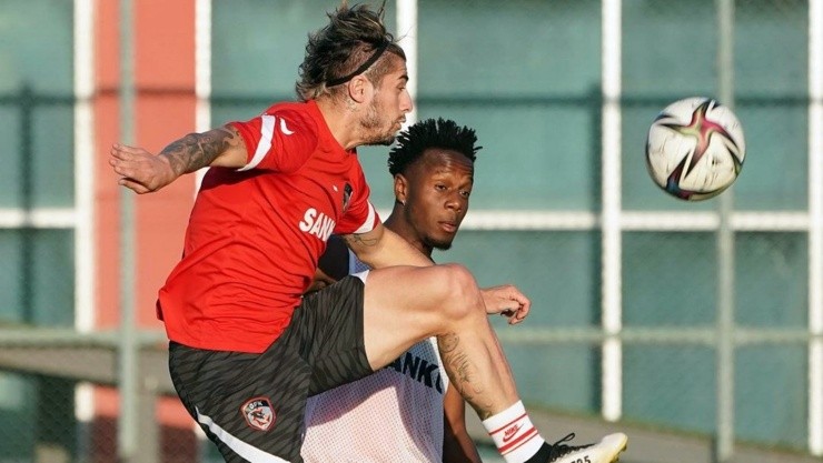 Ángelo Sagal, delantero de la selección chilena y el Gaziantep de Turquía