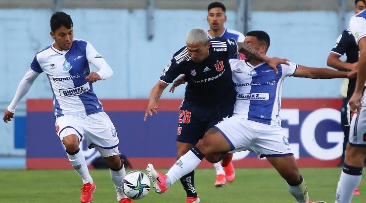 Para Ramón Arias el duelo de la U contra Antofagasta fue atípico por la gran cantidad de lesionados.
