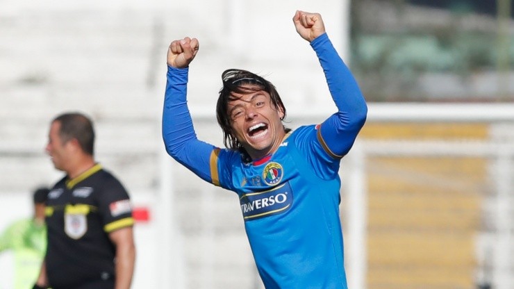 Joaquín Montecinos, delantero de Audax Italiano y la selección chilena