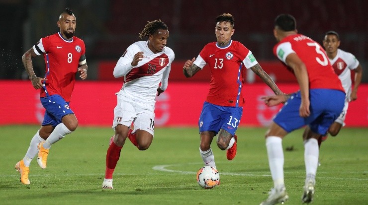 La Roja venció a Perú en Santiago por 2-0, en un duelo jugado en noviembre de 2020, con Reinaldo Rueda en la banca de Chile.