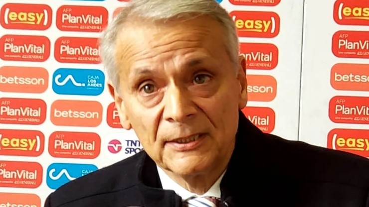 Javier Castrilli, ex juez argentino y presidente de la Comisión de Árbitros de la ANFP