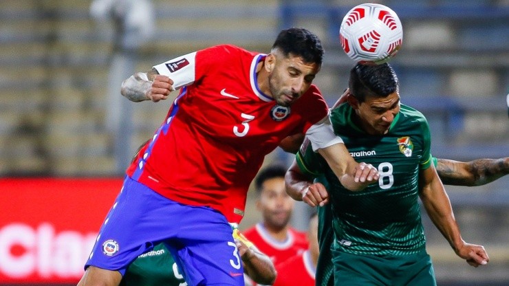 Guillermo Maripán será una de las novedades de Chile en el encuentro de esa noche ante Perú por Eliminatorias Qatar 2022