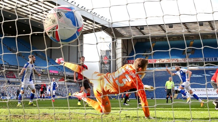 Ben Brereton, jugador de Blackburn Rovers y de la selección chilena