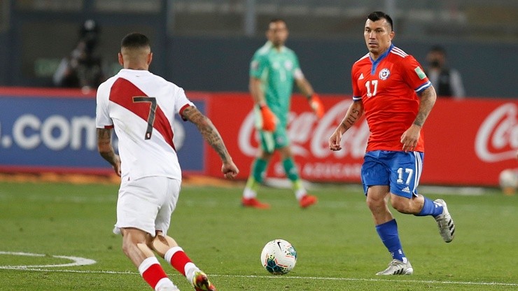 Gary Medel, defensor de la selección chilena