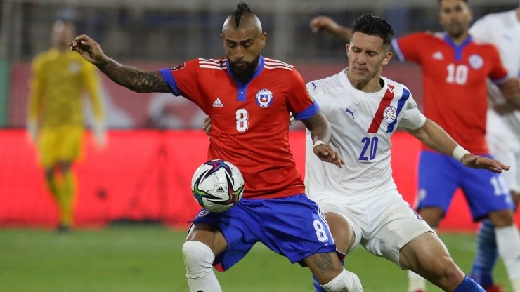 Arturo Vidal completó 128 partidos y 32 goles por la selección chilena con la victoria sobre Paraguay rumbo a Qatar 2022