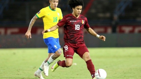 Eduard Bello tuvo su debut goleador en las Eliminatorias para Qatar 2022 con la anotación del triunfo ante Ecuador