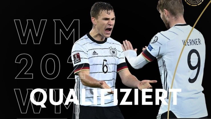Alemania es el primer equipo clasificado en cancha para la Copa del Mundo de Qatar 2022