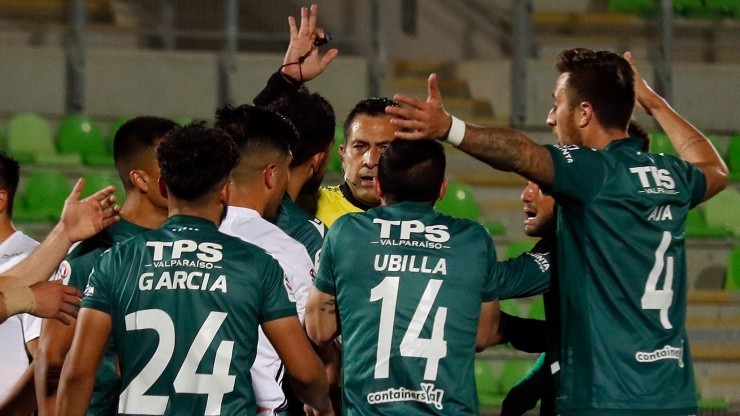 Julio Bascuñán árbitro Wanderers everton