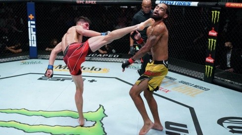 Ignacio Jaula Bahamondes se lució con un KO de antología en UFC