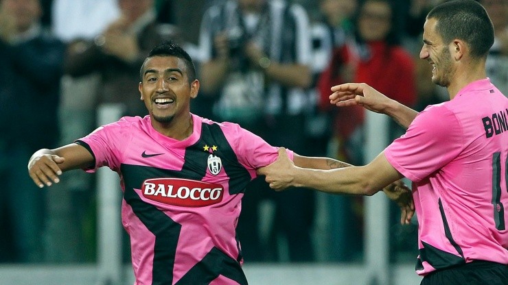 Arturo Vidal y Leonardo Bonucci fueron uña y mugre en la Juventus multicampeona