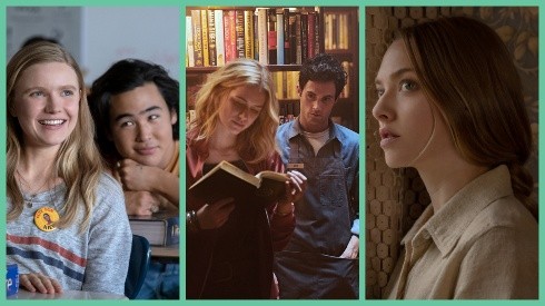 Algunas de las 14 películas y series basadas en libros que puedes ver en Netflix: Moxie!, YOU y La apariencia de las cosas.