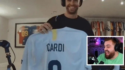 Ibai y Piqué sacaron el escándalo de Icardi y Wanda a colación en medio de un streaming.