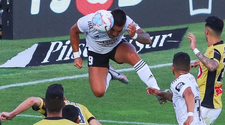 Javier Parraguez, delantero de Colo Colo