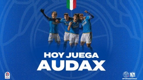 Audax Italiano anuncia el partido de este jueves