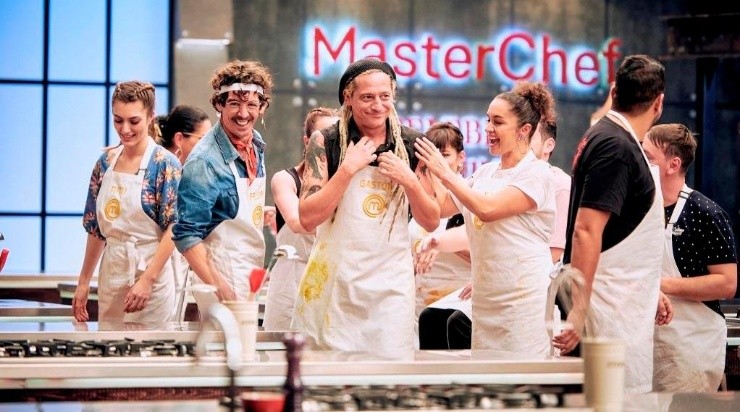 Festejos y felicitaciones en masterchef Celebrity.