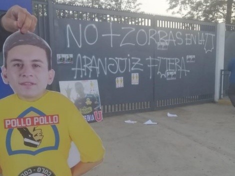Siguen las amenazas: aparece una marioneta contra Pablo Aránguiz