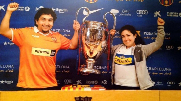 Cobreloa Barcelona Universidad Católica hinchas Champions