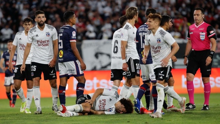 Maximiliano Falcón penal colo colo arbitro final polemica