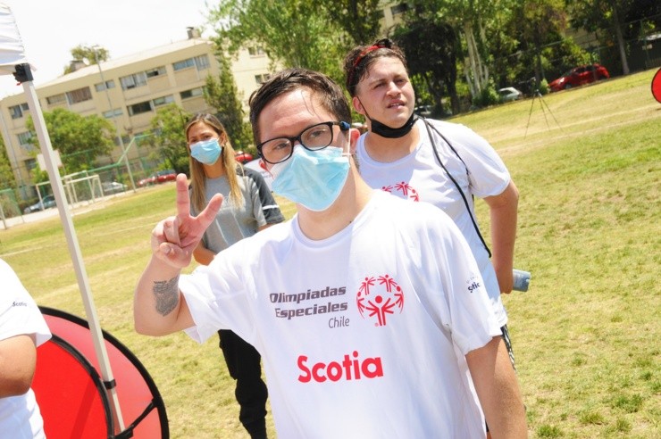 Algunos de los equipos participantes de la Copa de Fútbol Olimpiadas Especiales, que contó con el apoyo de Scotia. | Foto: Olimpiadas Especiales.