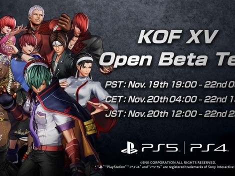 ¡Podrás jugar gratis The King of Fighters XV!