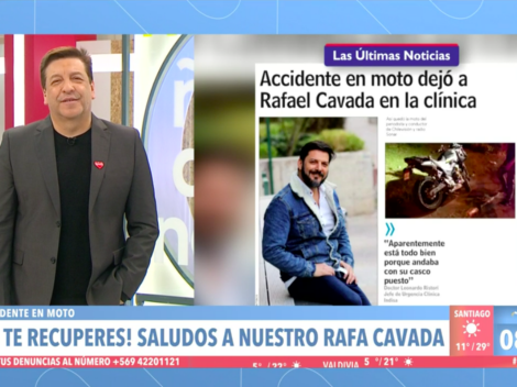 JC y Monserrat envían mensaje de apoyo a Rafa Cavada tras accidente