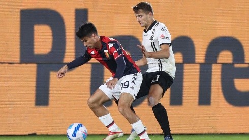 Pablo Galdames fue titular en el último encuentro de Genoa.