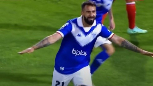 Pratto redebutó con un gol en Vélez Sarsfield