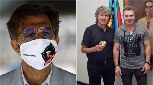 Aníbal Mosa, Daniel Morón y Marcelo Barticciotto han mantenido contacto directo al momento de proyectar el futuro de Colo Colo