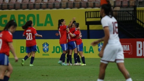 Yanara Aedo anotó el gol del triunfo de Chile ante Venezuela