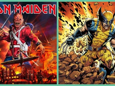 Iron Maiden se asoció con Marvel: ¡Y crearon épicas poleras y polerones!
