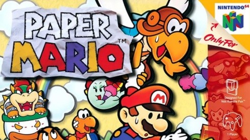 Paper Mario se estrenó en el año 2000