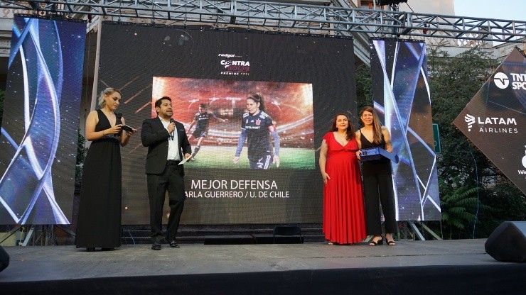 Carla Guerrero, la Jefa, manda en la defensa ideal de la temporada 2021 en la Gala del Fútbol Femenino, Premios Contragolpe. Foto: Emilio Ramírez/RedGol.