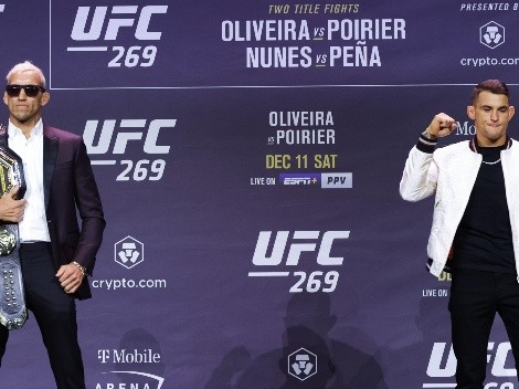 UFC 269: ¿A qué hora y dónde ver la pelea entre Oliveira y Poirier por el título ligero?