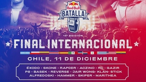 La Quinta Vergara meterá ruido esta noche con la Final Internacional de Red Bull Batalla.