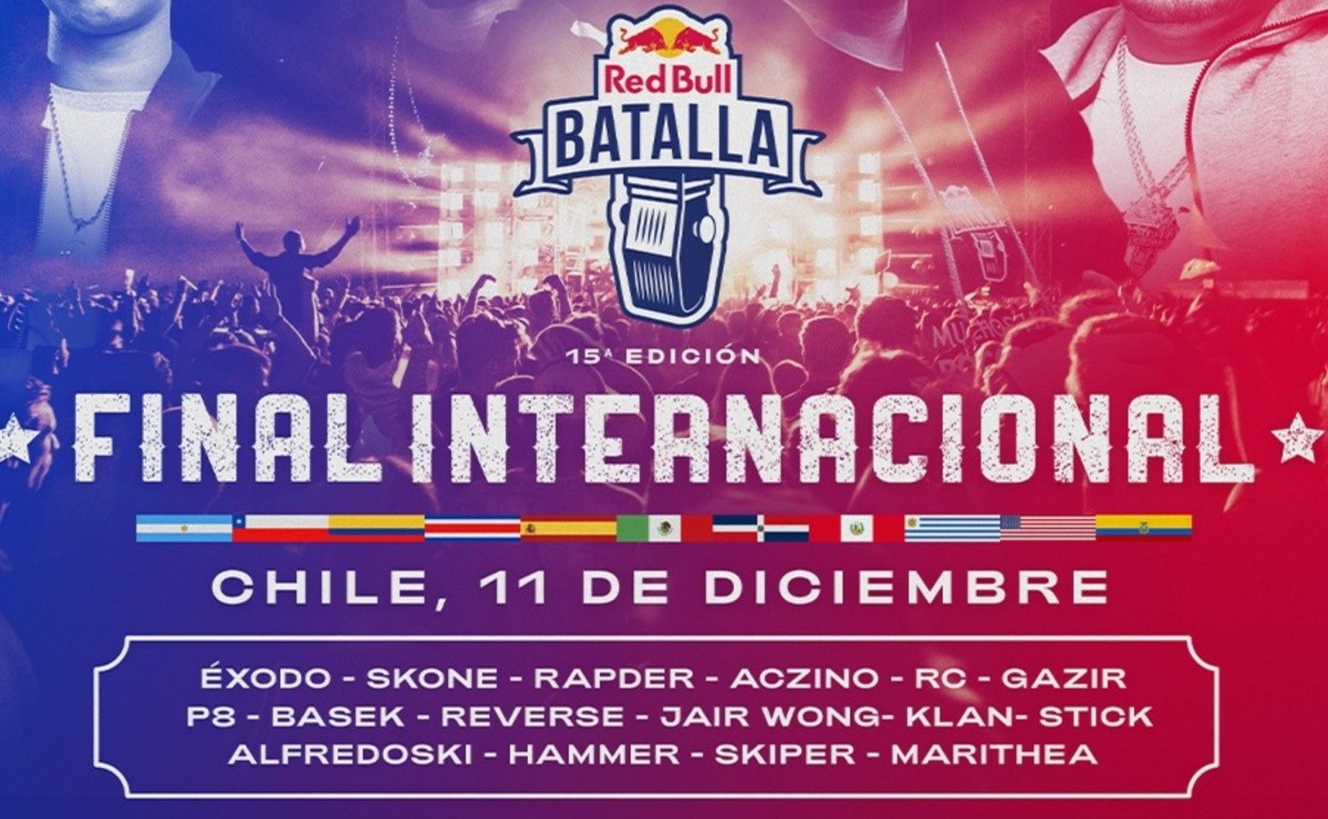 Final Internacional Red Bull Batalla 2021 Conoce todos los detalles y