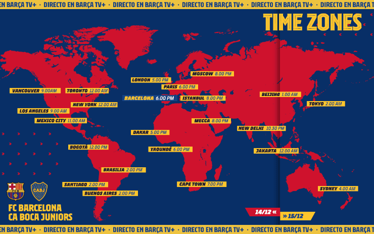 Horario de la Maradona Cup alrededor del mundo. (Foto: Barcelona)