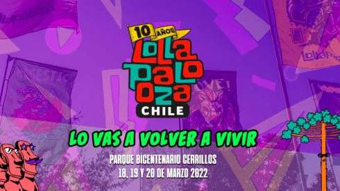 Lollapalooza Chile 2022 será finalmente en el Parque Bicentenario de Cerrillos.