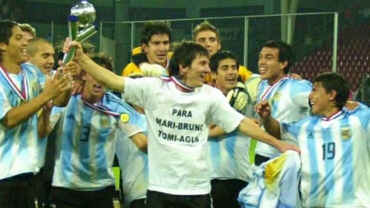 Selección Sub 20 2005 argentina holanda aguero messi