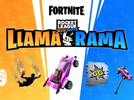 Ya disponible Llama-Rama, el evento que une a Fortnite y Rocket League Sideswipe
