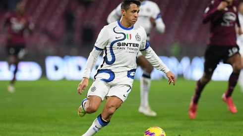 Alexis Sánchez volvió a la titularidad en el Inter anotando un gol en el triunfo ante el Salernitana.