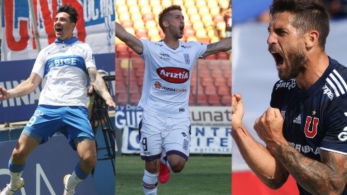 Los cinco principales goleadores del Campeonato Nacional definirán estas semanas donde continuarán su carrera en 2022.