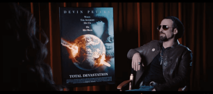 Chris Evanz interpreta a un actor de una película sobre el fin del mundo. (Foto: Netflix)