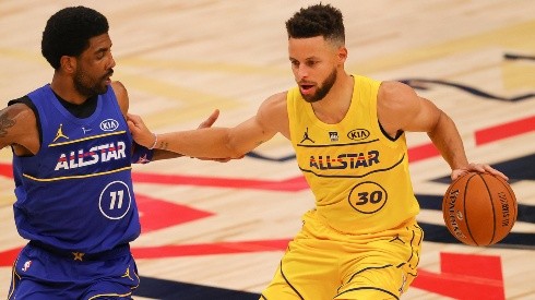 Kyrie Irving y Stephen Curry fueron parte de los pasados All-Star Game de la NBA.