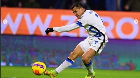 Alexis Sánchez viene en racha anotadora y va ganando espacio en el Inter de Simone Inzaghi