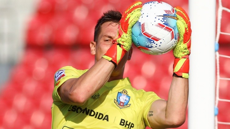 Nacho González arquero colo colo antofagasta