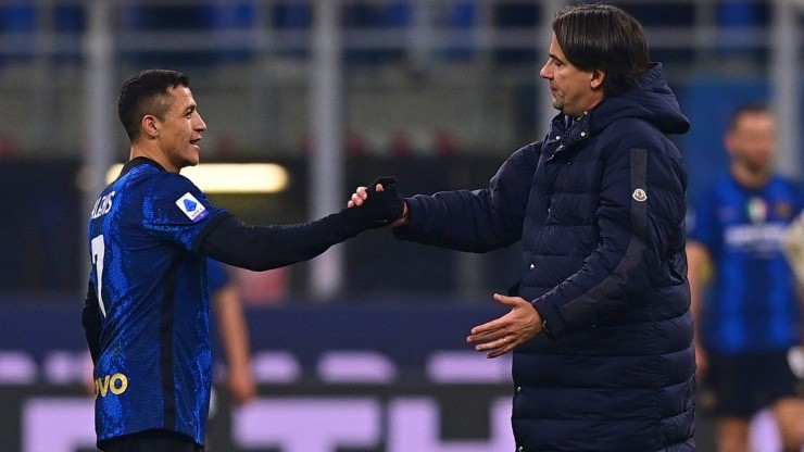 Alexis Sánchez se ha ido ganando la confianza del técnico Simone Inzaghi en el Inter de Milán
