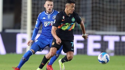 Alexis Sánchez viene de ser titular en el Inter por la Serie A.