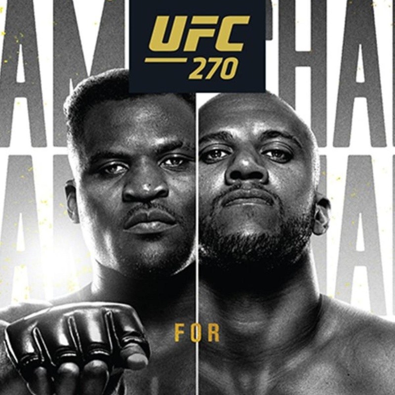 Otra mala noticia! Nueva baja en el evento de UFC 270 