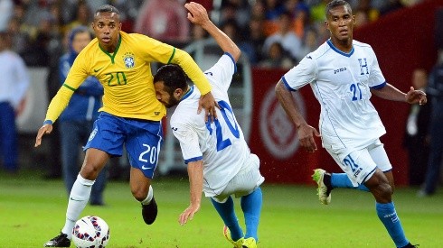 Robinho jugó dos mundiales con Brasil